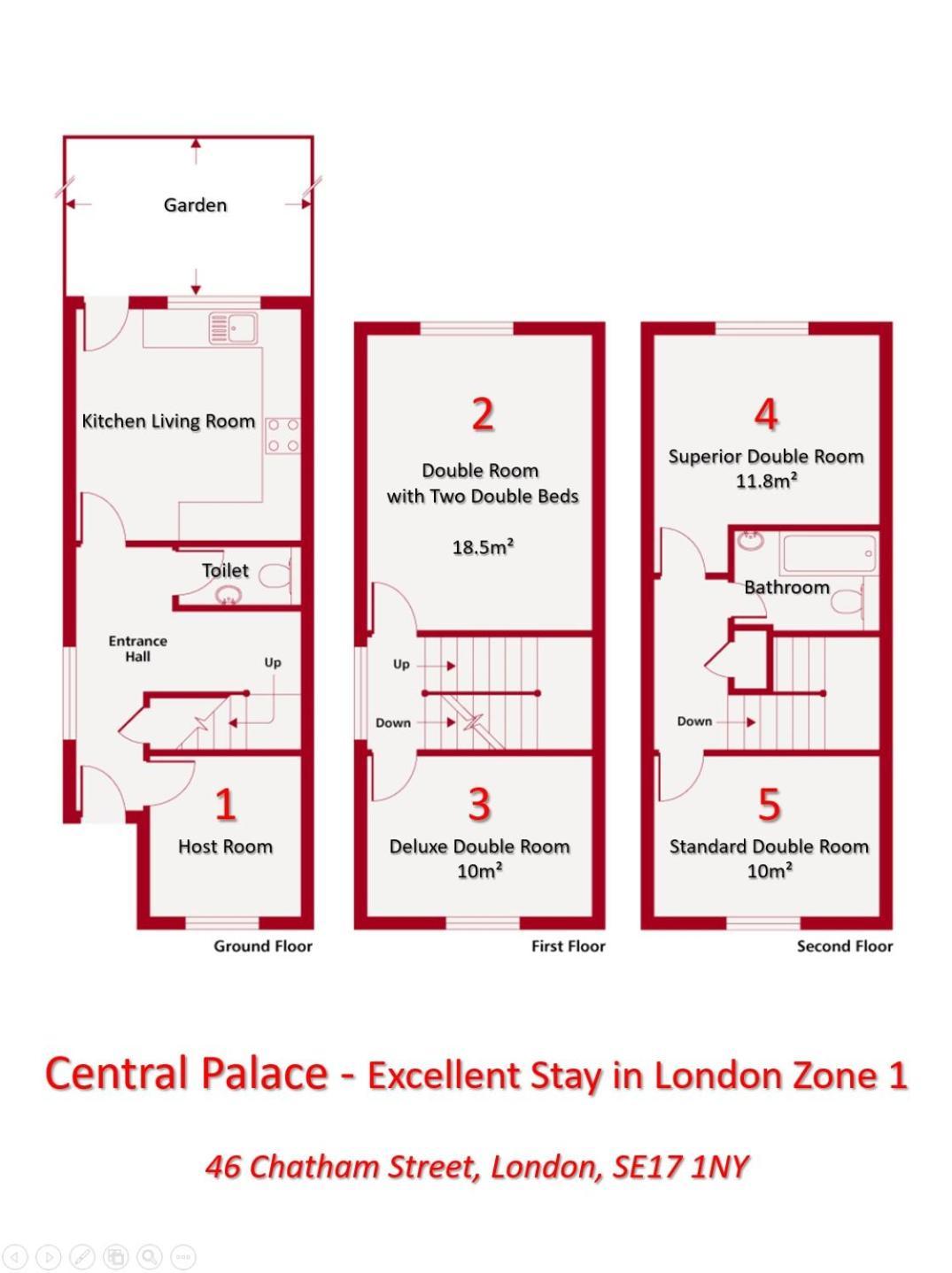Central Palace - Excellent Stay In London Zone 1 Екстер'єр фото